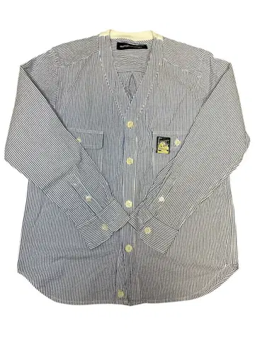 [ mercibeaucoup, 메르시보쿠 ] 스트라이프 셔츠 자켓 남성용