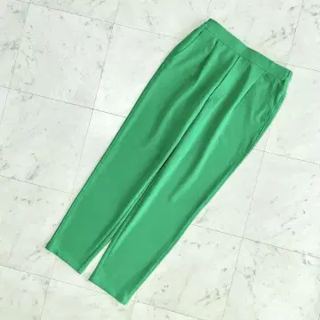 유나이티드 애로우즈 여성용 스트레치 팬츠 그린 38