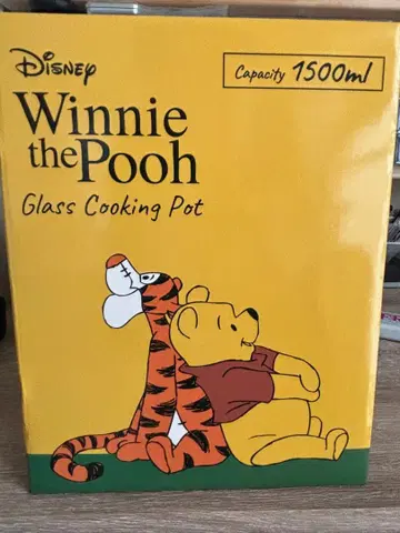 디즈니 곰돌이 푸 유리 쿡킹 포트