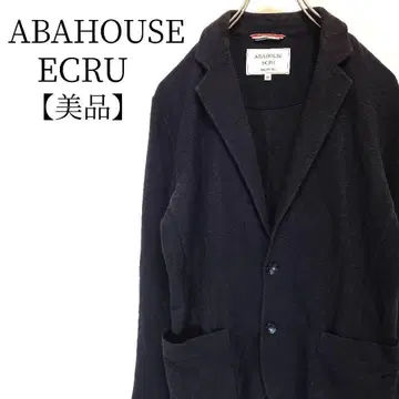 [ 새상품급 ] ABAHOUSE ECRU 긴팔 포켓 부착 티셔츠 자켓