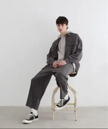 LILL 릴 셋업 스모크 그레이 S