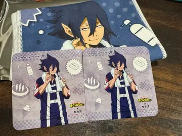 히로아카 극락탕 머플러 타월 코스터 아마지키 타마키