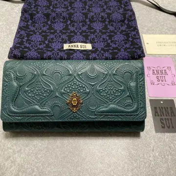 새상품 안나수이 ANNA SUI 외지퍼 장지갑 노바