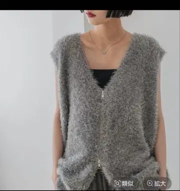 [ 미사용 택 포함 ] 샤기 zip