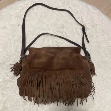 nano universe 천연 가죽 숄더 백