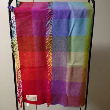 AVOCA 100% 울 멀티 컬러 스톨