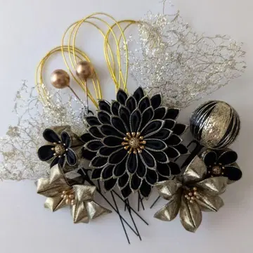 츠마미자이쿠 머리 장식 성인식 결혼식 졸업식