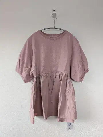 reca/퍼프 슬리브 페플럼 풀오버