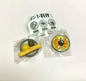 인도 요리 미니어처 컬렉션 vol 2 도사 플레이트 새우 비리야니