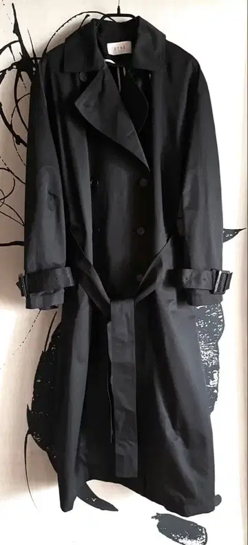 에트레토쿄 etre tokyo 트렌치코트 블랙