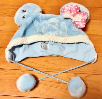 디즈니 미니 스카이블루 팬캡