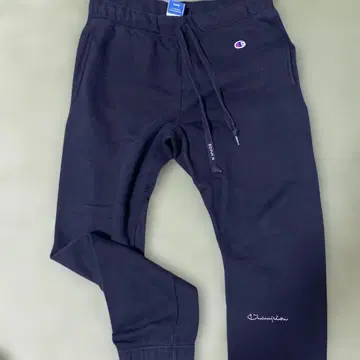 Champion 스웨트 팬츠 블랙 SOPH.N 탄력 트리플 콜라보