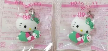 헬로키티 스트랩 2개 세트