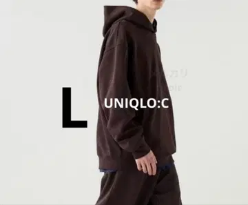 유니클로 맨투맨 오버 사이즈 풀 후드티 L PLST theory