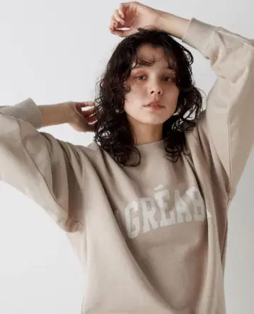 [ THE PAUSE ] 로고 맨투맨 풀오버