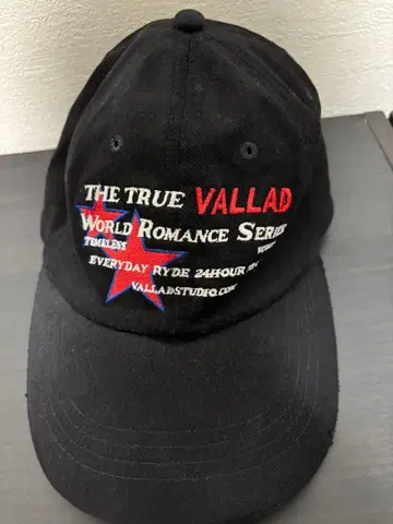 VALLAD 캡 빈티지 가공