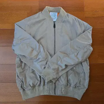 로데오 크라운 남성용 L-2B 자켓 베이지 XL 사이즈