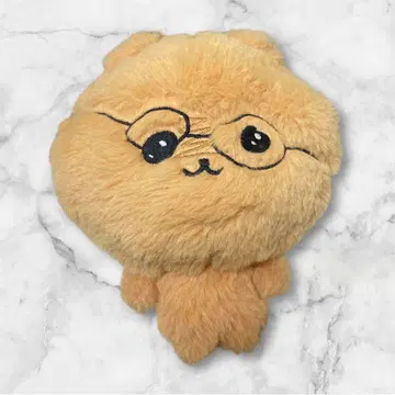 체고심 봉제 인형 키링 안경