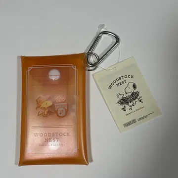 우드스탁 네스트 카와고에점 한정판 클리어 멀티 케이스 미사용