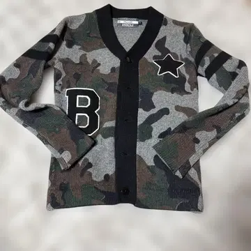 HYDROGEN 카모 패턴 가디건 S 사이즈