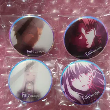 디스크 프레임풍 캔뱃지 ufotable Cafe Fate