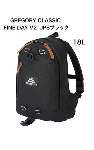 그레고리 백팩 FINE DAY V2 블랙 JP 미사용품