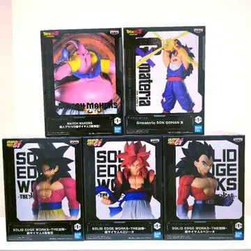 드래곤볼 피규어 5체 세트