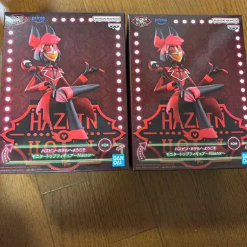 해즈빈 호텔에 오신 것을 환영합니다 모니터 탑 피규어 알래스터 2개 세트