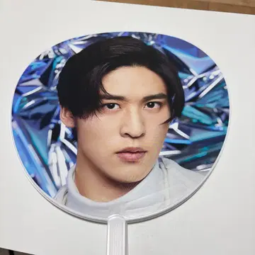 4장 세트 Snow Man 메구로 렌 부채 얼굴