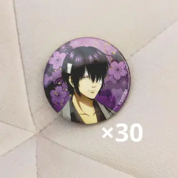 은혼/타카스기 신스케 글리터 캔뱃지 x 30