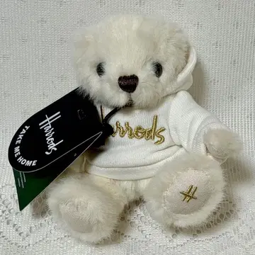 해롯 테디베어 봉제 인형 키링