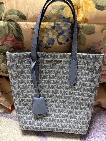 미사용품 MICHAEL KORS 블루/그레이 토트백 2way