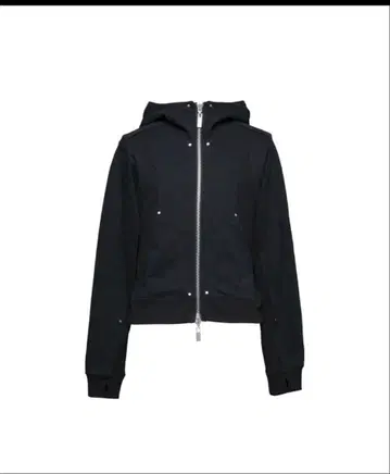 후드 부착 블랙 후드티 M 사이즈