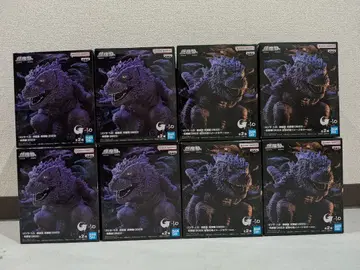 고질라 -1.0 진좌수 고질라 (2023) A B 2종 8체 세트