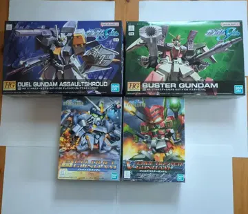 미개봉 새상품 버스터 건담 듀얼 건담 세트
