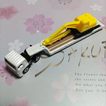 크레인 부착 트레일러 미니카