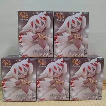 메이드 인 어비스 열일의 황금향 Coreful 피규어 파프타 5개 세트