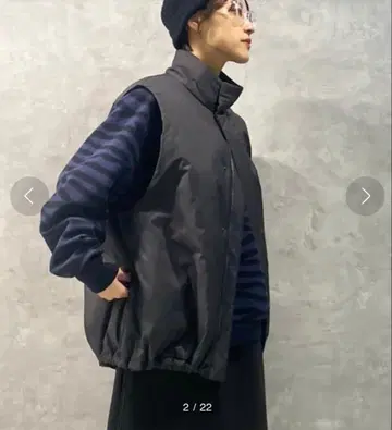 JOURNAL STANDARD LUXE 마이크로 타나카솜 베스트