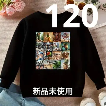 [ 미사용 새상품 ] 이탈리아 레인 로트 속기모 트레이닝복 120 블랙