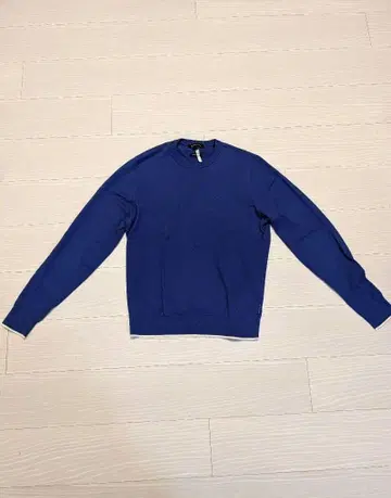 Armani Exchange 블루 니트 스웨터