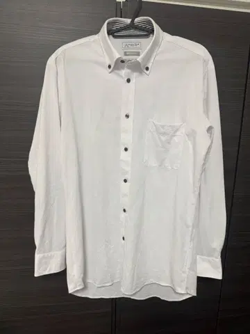 Aoyama Tailor 논아이론 버튼 다운 셔츠 화이트