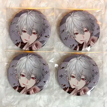 니지산지 쿠츠하 랜덤 캔뱃지 금박 4세트