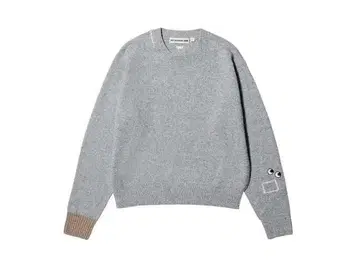 유니클로 안야 힌드마치 그레이 스웨터
