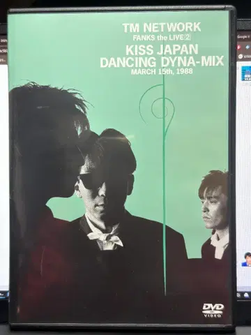 TM NETWORK DVD 3권 세트! <<상태 깨끗>>