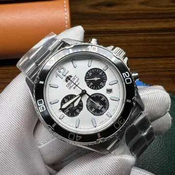 새상품 미사용 ORIENT 자동 와인딩 크로노그래프 손목시계