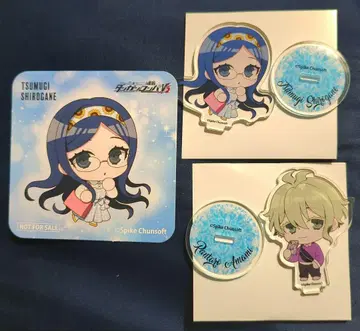 단론 백은&아마미 아크릴 스탠드 코스터 세트