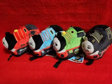 토마스와 친구들 버튼으로 이어지는 마스코트 봉제 인형 4종
