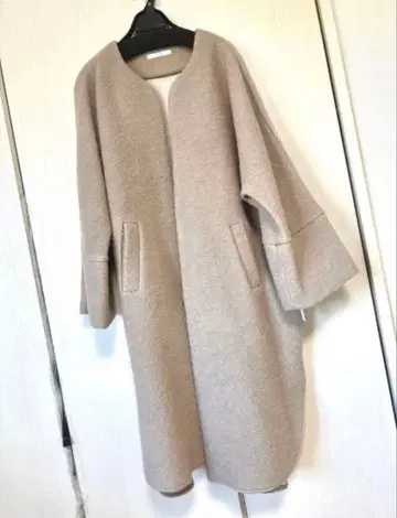 새상품 33000엔 FENNEL 노카라 울 코쿤 코트 야마다야