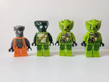 레고 닌자고 뱀족 스피타 라샤 미니 피규어 정품 LEGO