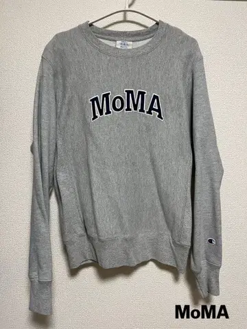 MoMA 그레이 맨투맨 트레이닝복